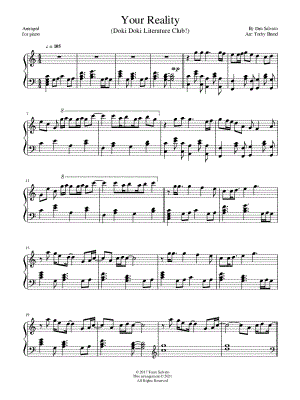 Play With Me - DDLC Sheet music for Piano (Solo)