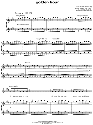 Featured Sheet Music