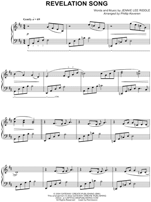 Revelation Song Sheet Music | Phillips, Craig & Dean | Ukulele