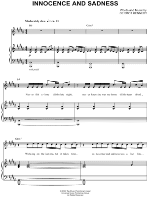 Meduza, Dermot Kennedy - Paradise sheet music for piano download