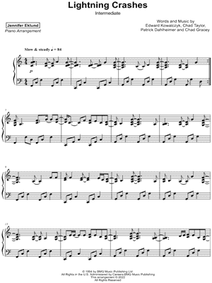 Crash Sheet Music | The Primitives | Guitar Chords/Lyrics