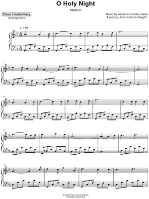 Lindsey Stirling O Holy Night Sheet Music (Piano Solo) in F# Minor -  Download & Print - SKU: MN0264040