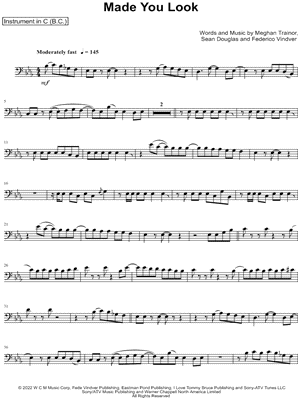 Made You Look – Meghan Trainor Sheet music for Piano (Mixed Trio