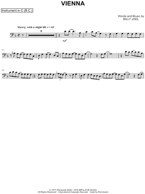 Billy Joel The Great Wall of China Sheet Music in C Major