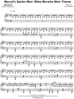 Spider Man Homecoming Main Theme - Spider Man Homecoming Sheet music for  Piano (Solo)