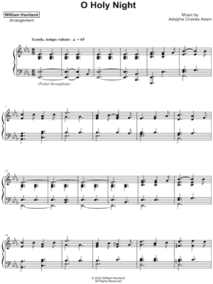 Lindsey Stirling O Holy Night Sheet Music (Piano Solo) in F# Minor -  Download & Print - SKU: MN0264040