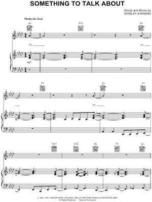 Michelle Branch Everywhere Sheet Music in Db Major (transposable) -  Download & Print - SKU: MN0040470