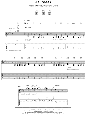 Jailbreak Tab by AC/DC (Guitar Pro) - Full Score