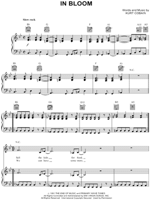 Glee Cast: Pretending sheet music for voice, piano or guitar