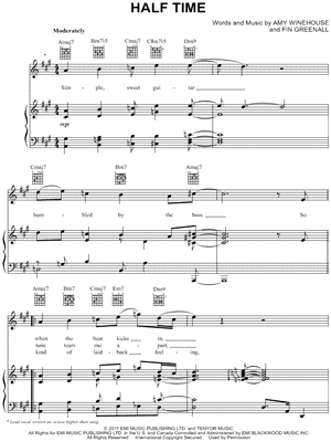 Love Will Find a Way" Sheet Music by Christina Aguilera for