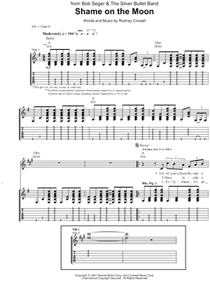 You'll Accomp'ny Me by Bob Seger - Guitar Chords/Lyrics - Guitar Instructor