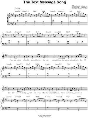 The Text Message Song