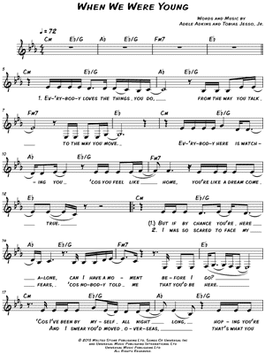 Sheet Music - Pender's Music Co.. You Can't Stop the Beat (from