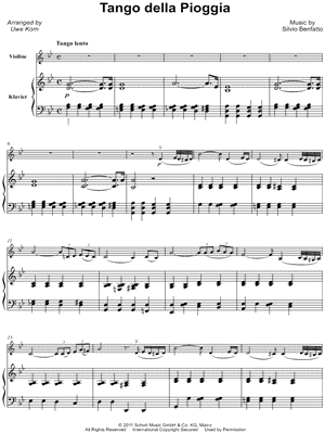 Melody in B, Op. 3, No. 2 – Anton Rubinstein Sheet music for Piano (Solo)