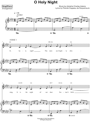 O Holy Night Chords PDF (Lauren Daigle) - PraiseCharts