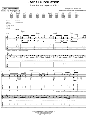 Clannad After Story OP - Toki Wo Kizamu Uta Guitar (Solo) PDF