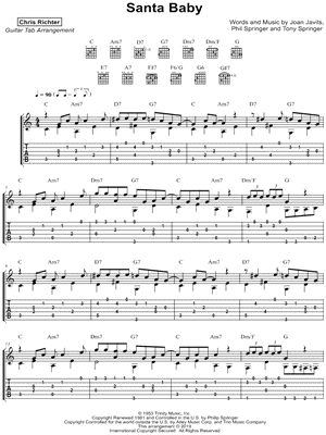 Ernesto Schnack Spiders Guitar Tab in C Minor - Download & Print - SKU:  MN0246124