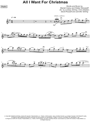 All I Want for Christmas