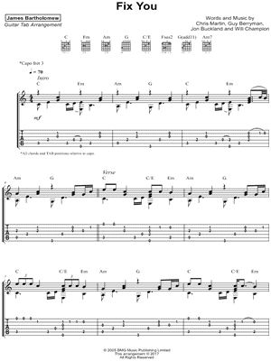 GuitarZero2Hero Faded Guitar Tab in B Minor - Download & Print - SKU:  MN0244160