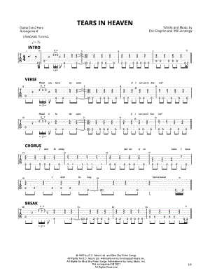 GuitarZero2Hero Faded Guitar Tab in B Minor - Download & Print - SKU:  MN0244160