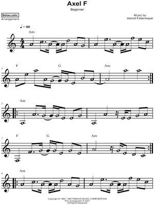 Elton John Sacrifice Sheet Music for Beginners in C Major - Download &  Print - SKU: MN0136811