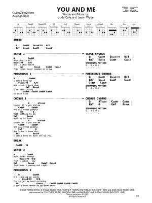 GuitarZero2Hero Faded Guitar Tab in B Minor - Download & Print - SKU:  MN0244160