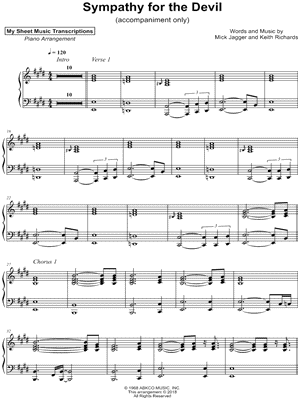 America Sheet Music | Simon & Garfunkel | Guitar Chords/Lyrics