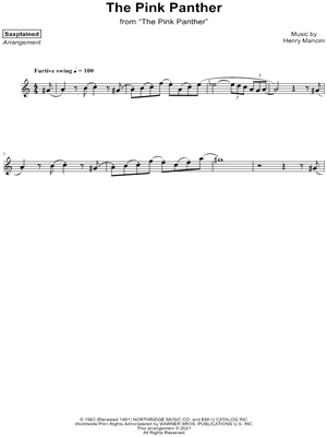 Saxophone Sheet Music Downloads