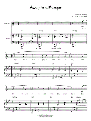 Alicja Urbanowicz O Holy Night - Alto Saxophone & Piano Sheet Music in Ab  Major - Download & Print - SKU: MN0244860