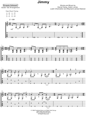 Ernesto Schnack Spiders Guitar Tab in C Minor - Download & Print - SKU:  MN0246124