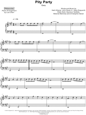 Play Date - Melanie Martinez Sheet music for Piano (Solo) Easy