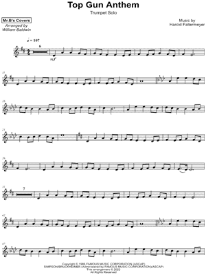 Top Gun Anthem Sheet music for Violin (Solo)