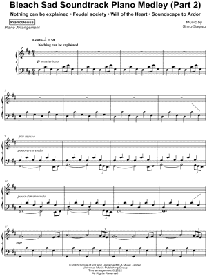 JoJo's Bizarre Adventure Golden Wind OST:Giorno's theme Sheet music for  Piano (Solo)