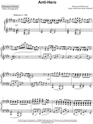 Francesco Parrino Mad World Sheet Music (Piano Solo) in C Minor -  Download & Print - SKU: MN0176583