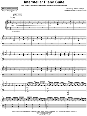 Run Sheet Music, Ludovico Einaudi