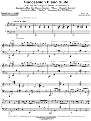 Movie & TV Piano Sheet Music Downloads