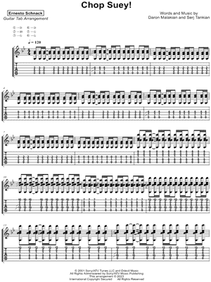 Ernesto Schnack Spiders Guitar Tab in C Minor - Download & Print - SKU:  MN0246124