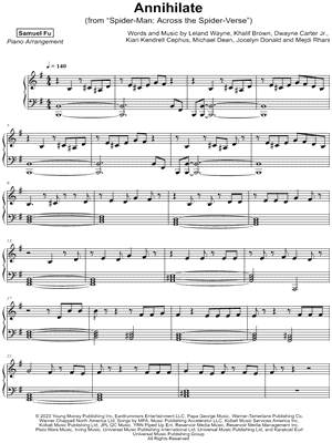 Spiders (Guitar Tab (Single Guitar)) for Leadsheets - Sheet Music to Print