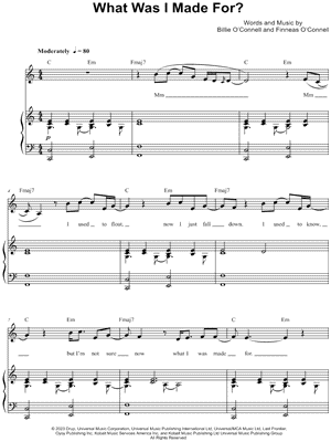 Mockingbird (Eminem) - piano solo [with lyrics] Sheet music for