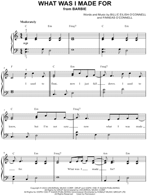 Nuvole Bianche - Easy Sheet Music in PDF - La Touche Musicale