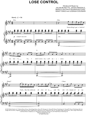 Taylor Swift invisible string Sheet Music in D Major (transposable) -  Download & Print - SKU: MN0214783