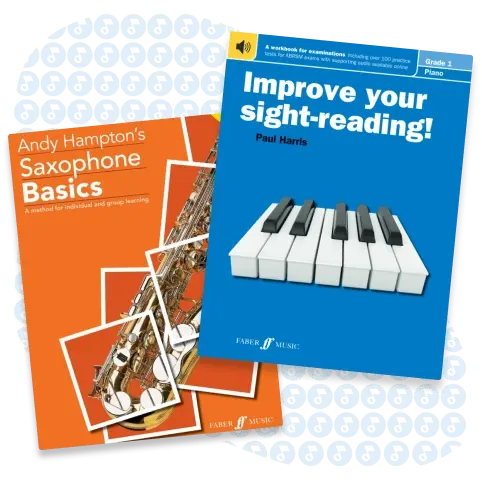 Two music method books