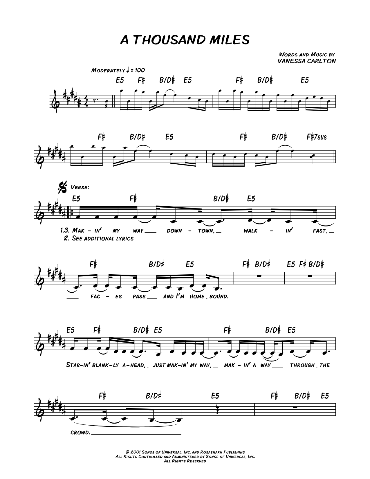 Vanessa Carlton 