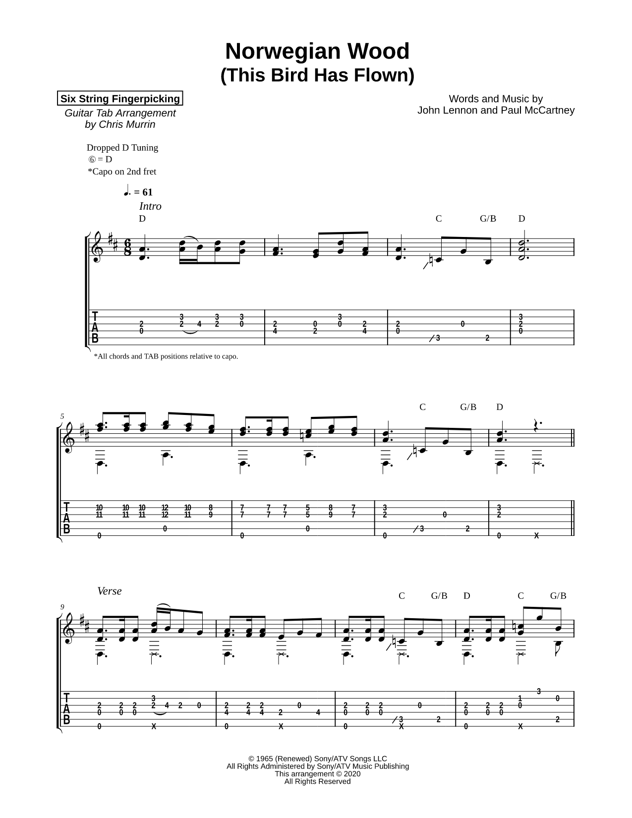 Six String Fingerpicking 