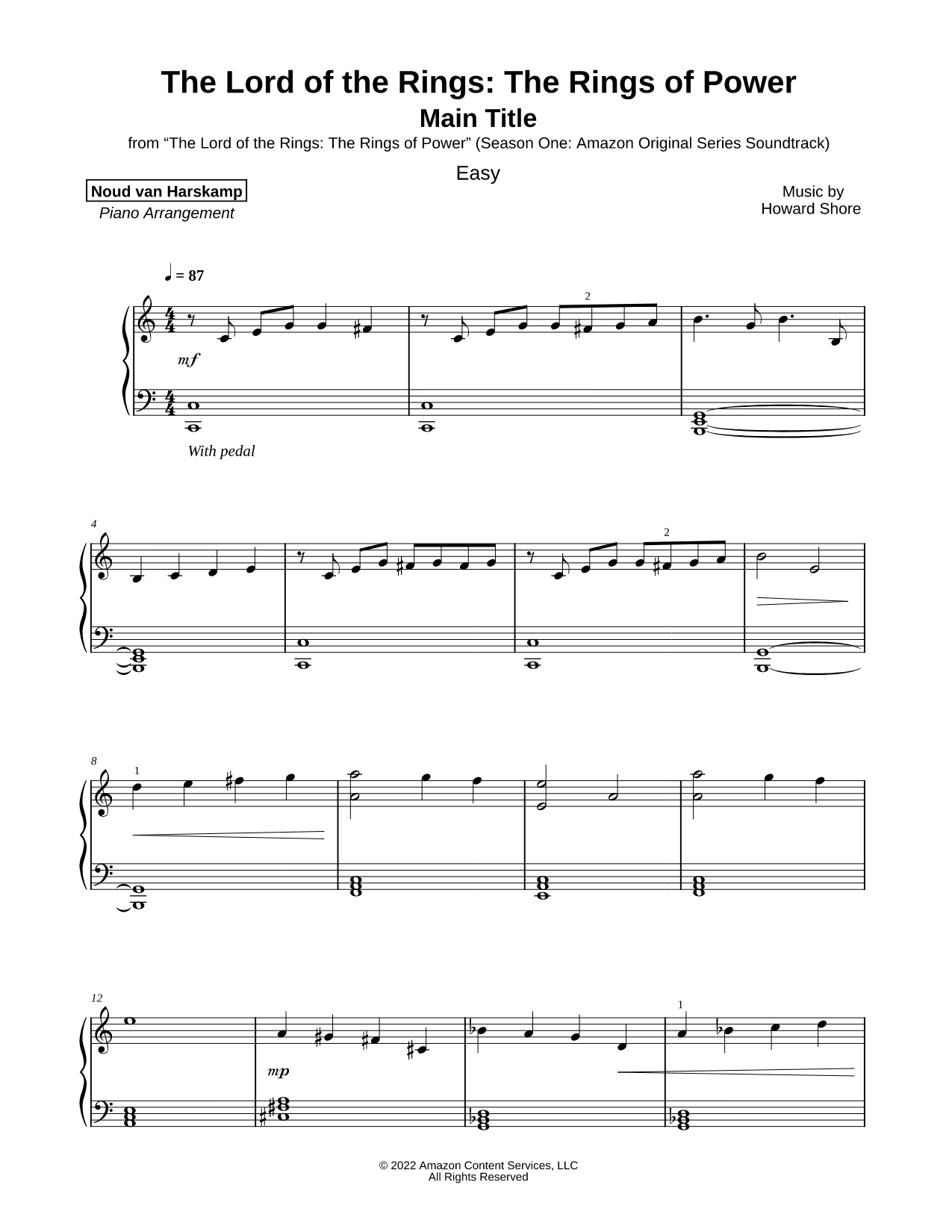 Helloween,MasterOf the rings,Bandscore楽譜 Noud van Harskamp 