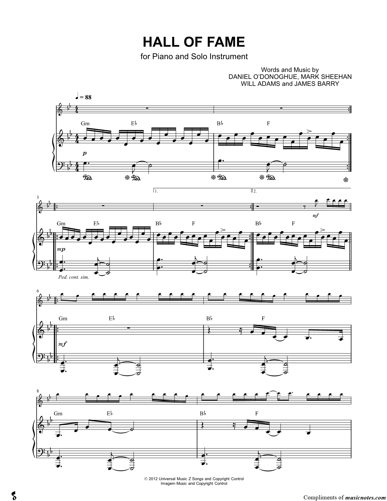 Collection: Hall of Fame - Viola & Piano