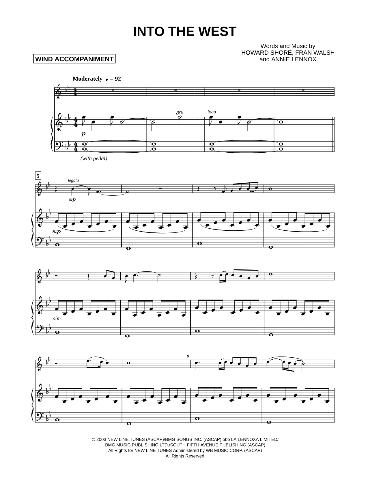 Collection: Into the West - Clarinet & Piano