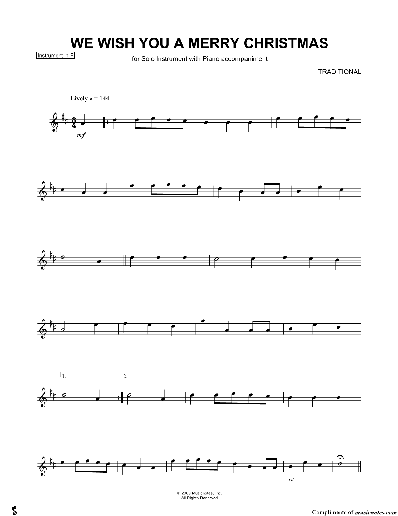 Collection: 25 French Horn Christmas Solo Essentials (With Optional Piano Accompaniment)