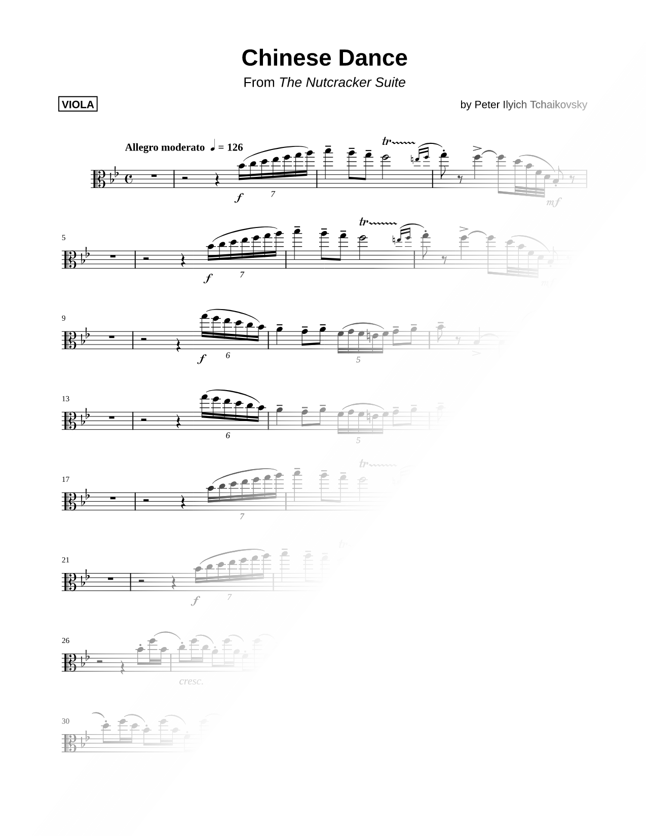 Collection: Chinese Dance - Viola & Piano