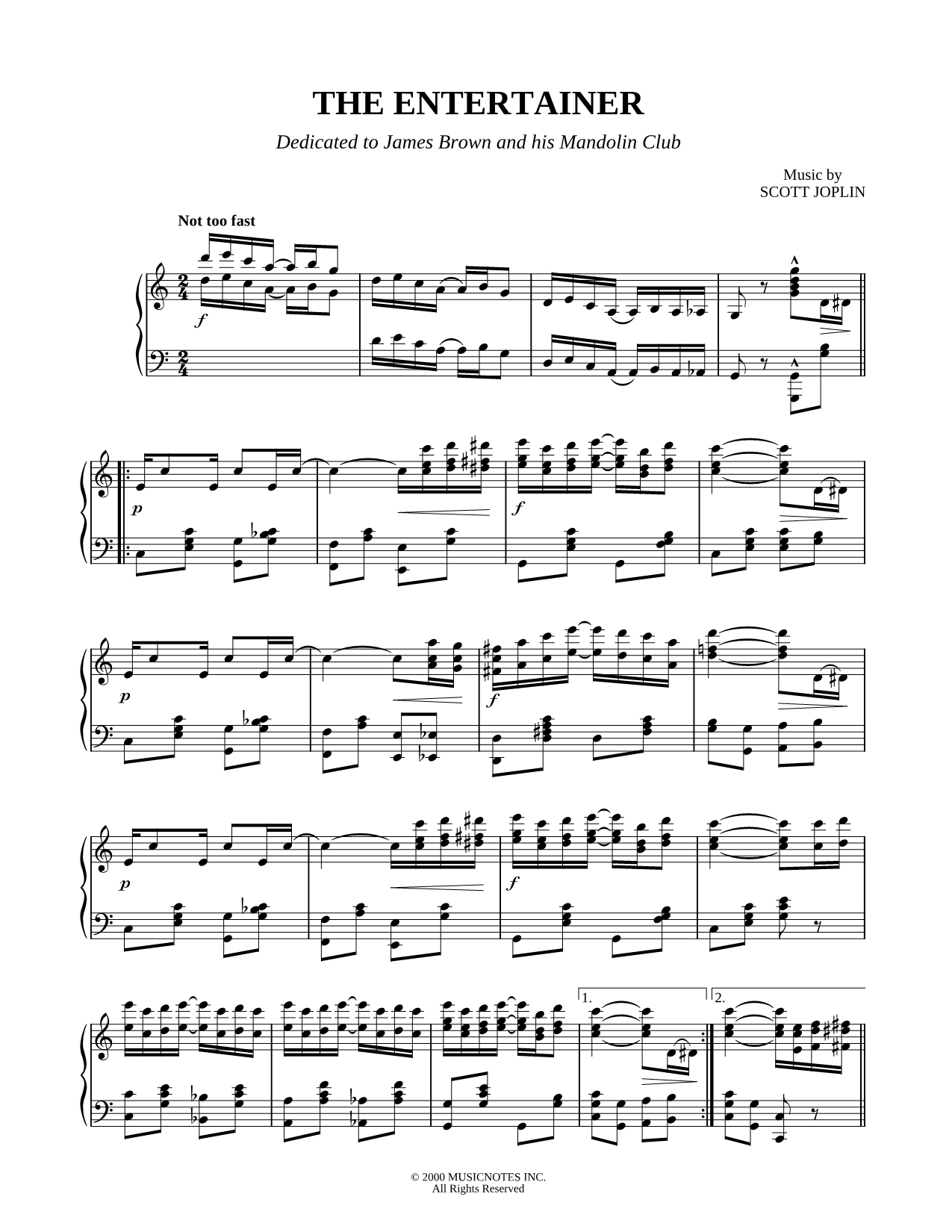 Collection: 12 Ragtime Favorites